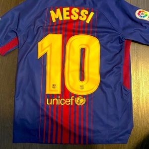 Kids XL Barcelona Jersey - Messi 10